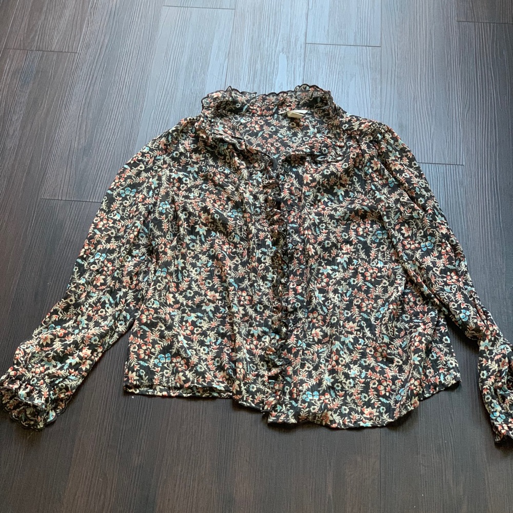 H&M floral blouse